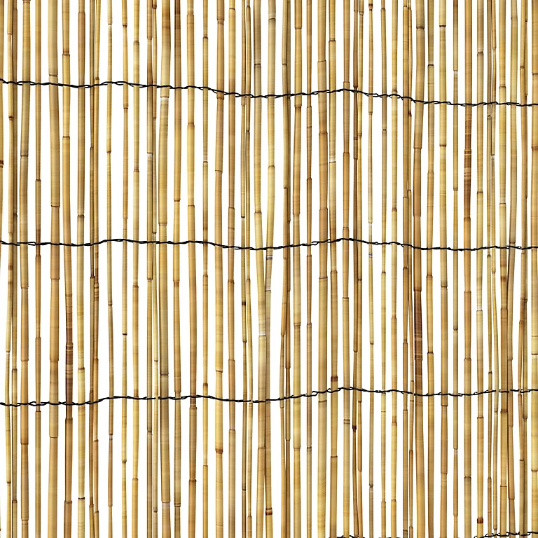 Blooma Brise Vue Naturel Paillon Pelé 3 X H.1 M 1 Blooma Brise Vue Naturel Paillon Pelé 3 X H.1 M