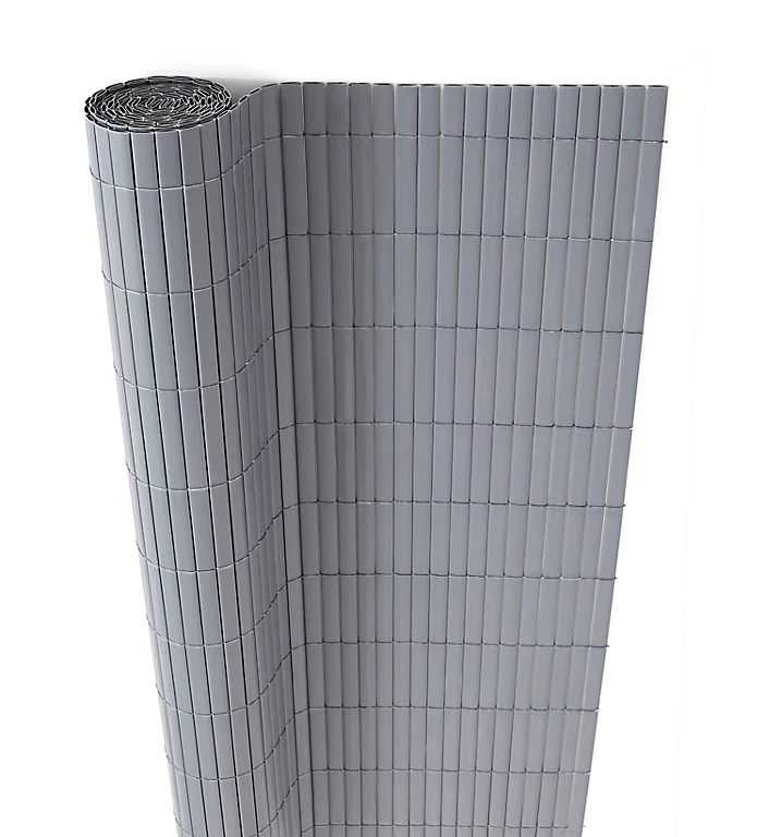 Canisse Double Face PVC Blooma Blanche L.3 M X H.1.2 M 1 Canisse Double Face PVC Blooma Blanche L.3 M X H.1.2 M