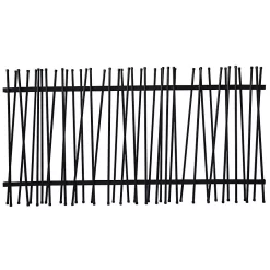 Clôture Acier GoodHome Neva Anthracite RAL 7021 180 X H.180 Cm