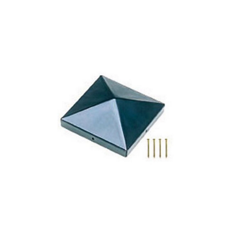 Lot De 4 Chapeaux Carrés Métal Blooma RAL 7021 Anthracite 9 X 9 Cm 1 Lot De 4 Chapeaux Carrés Métal Blooma RAL 7021 Anthracite 9 X 9 Cm