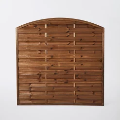 Panneau Arc Bois Blooma Arve Marron 30 mm 180 X H.180 Cm