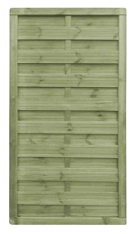 Panneau Droit Bois Blooma Hamme Vert 45 mm 90 x h.180 Cm 1 Panneau Droit Bois Blooma Hamme Vert 45 mm 90 x h.180 Cm