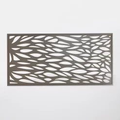 GoodHome Panneau Feuille Aluminium Neva Taupe