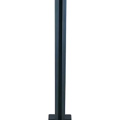GoodHome Poteau Acier Neva Anthracite H.183 Cm