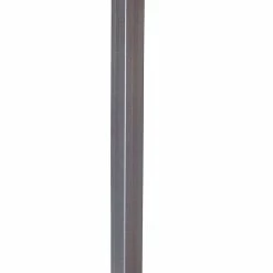 GoodHome Poteau Aluminium Neva Taupe H.95 Cm (sans Base)